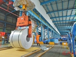 宝钢德盛的304奥氏体抗菌不锈钢新品刚出炉就喜迎新客户